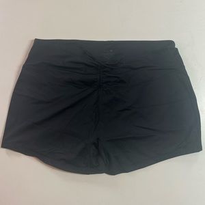 Jolyn Curvy Surfer Girl Opi Swim Short | Black | Size 3X